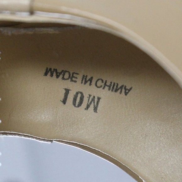 Charles David Galactic Tan Leather Combo Stiletto Heels Pointed Toe CD-350-6 - Picture 12 of 12